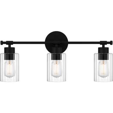 Caputo 3 Light Vanity Light by Quoizel - CAP8623MBK