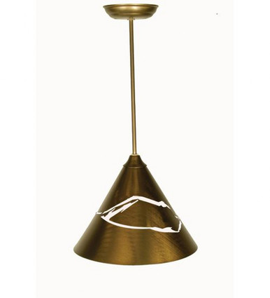 Cone Mountain View 1 Light Pendant 23 x 12 Inches by Meyda Tiffany - 50919