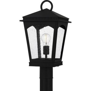 Huck 1 Light Outdoor Post Lantern 19.25 Inch Tall X 10 Inch Wide by Quoizel - HUK9010EK