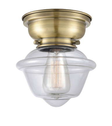Oxford 1 Light 7.5 Inch Wide Flush Mount by Innovations - 623-1F-AB-G532