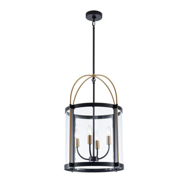 Bonita 4 Light Pendant 24.8 Inch Tall and 17 Inch Wide by Artcraft - AC11515BB