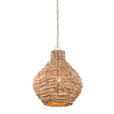 Tiana 1 Light Pendant 24 Inch Tall and 20 Inch Wide by Mitzi - H998701-AGB