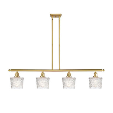 Niagara 100W 4 LED Stem Hung Island 9 Inch and 48 Inch Wide by Innovations - 516-4I-SG-G402-LED