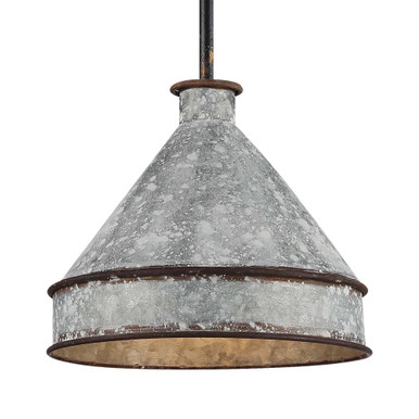 Jasper 1 Light Pendant 53.13 Inch Tall and 9.88 Inch Wide by Golden - 0877-M ABI-GV