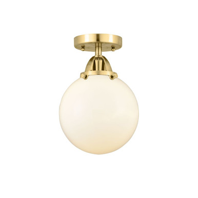 Beacon 1 Light Semi Flush Mount 11.25 Inch and 8 Inch Wide by Innovations - 288-1C-G20-8