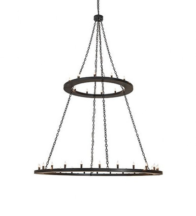 Loxley 36 Light 2 Tier Chandelier 102 x 72 Inches Wide by Meyda Tiffany - 264588