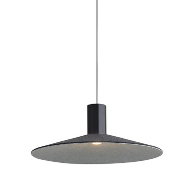 Faroe 12W 1 LED Pendant 7.38 Inch Tall and 19.5 Inch Wide by Golden - 3133-P20