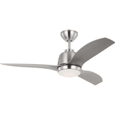 Avila 3 Blade Ceiling Fan with Light Kit 44 Inch Wide by VC Fan - 3AVLR44
