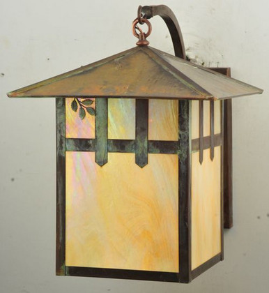Seneca Double Cross Mission W/ Branch 1 Light  Wall Sconce by Meyda - 111457