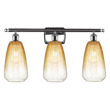 Brookhaven Almond 3 Light Bath Vanity 14 Inch X 26 Inch by Innovations - 516-3W-G480-6