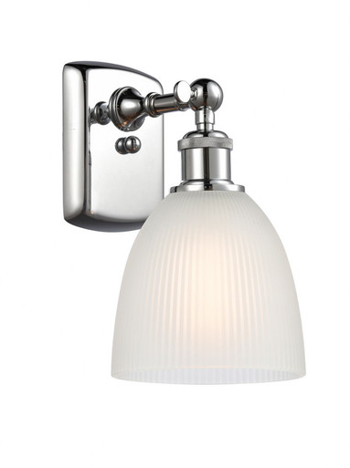 Castile 1 Light Wall Sconce 10 Inch Tall and 6 Inch Wide by Innovations - 516-1W-PC-G381
