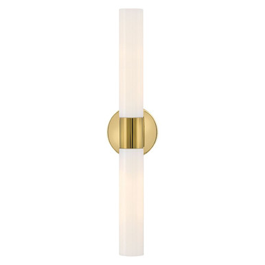 Shea 24W 2 LED Bath Vanity 24 Inch Tall and 5.25 Inch Wide by Lark - 85402-CO