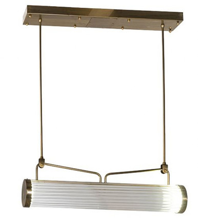Cilindro Pipette 10W LED Pendant 38.25 x 5.25 Inches by Meyda Tiffany - 193559