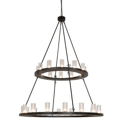 Loxley 28 Light 2 Tier Chandelier 83 x 60 Inch by Meyda Tiffany 256800 - 256800
