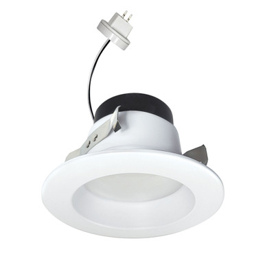 NOXLV Series 12W LED 4 Inches Onyx 12V Retrofit Reflector by Nora - NOXLV-4R1TWWW