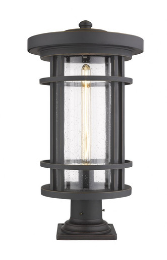 Jordan One Light Outdoor Post Mount Lantern 14.25 x 109.5 In by Z-Lite - 570PHXL-533PM-ORB