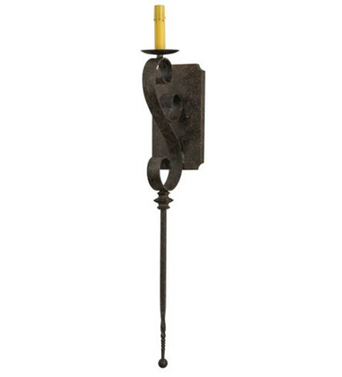 Cipriana 1 Light Wall Sconce 36 x 6 Inches by Meyda Tiffany - 145750