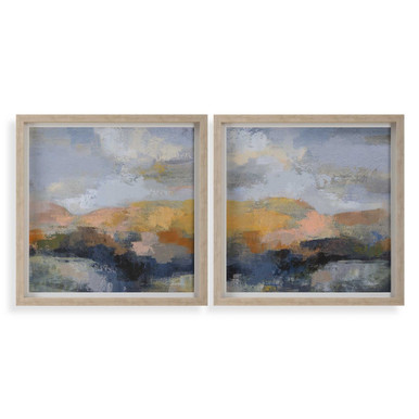 Dusk 36.25 Inch Framed Print (Set of 2) by Uttermost - 32342
