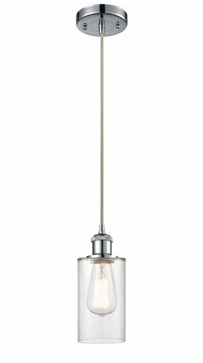 Clymer 1 Light Cord hung Mini Pendant 8.88 X 3.88 Inch Wide by Innovations - 516-1P-PC-G802
