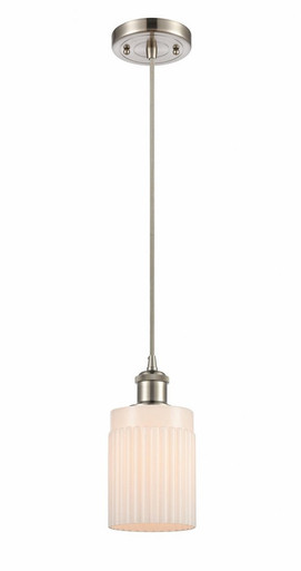 Hadley 1 Light Cord Hung Mini Pendant 9 and 4.5 Inch Wide by Innovations - 516-1P-SN-G341