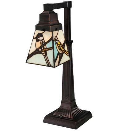 Backyard Friends 19.5 Inch One Light Desk Lamp by Meyda Tiffany - 105539
