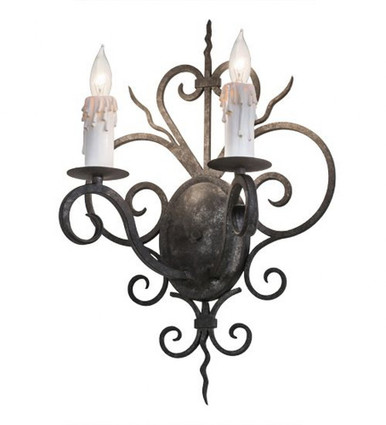 Kenneth 2 Light Wall Sconce 21 x 14 Inches by Meyda Tiffany - 174332