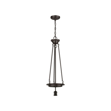 Beacon 1 Light Chain Hung Pendant 24 Inch Tall by Innovations - 221-1P-OB