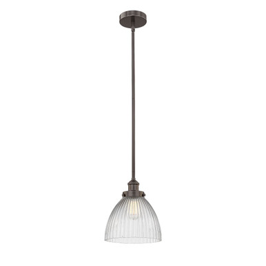 Seneca Falls 1 Light Stem Hung Mini Pendant 10.5X9.5 Inch by Innovations - 616-1SH-G222