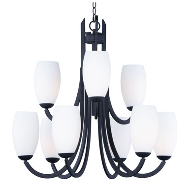 Taylor 9 Light Large 2 Tier Chandelier by Maxim - 21657SW