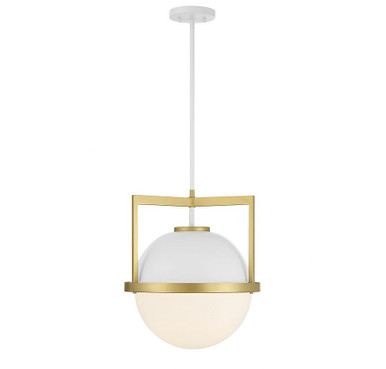 Carlysle 1 Light Medium Pendant by Savoy House - 7-4600-1