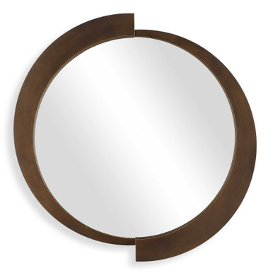 Reverse Round Mirror 44.5 Inches Tall and 43.75 Inches Wide by Uttermost - 08227