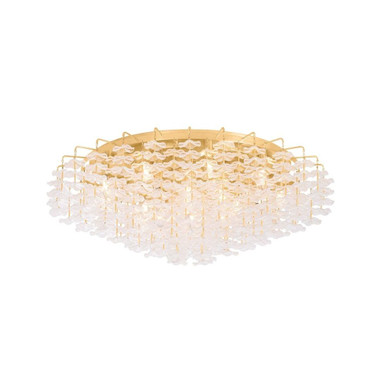 Alsace 17 Light Semi Flush Mount 13.75 Inch Tall X 36 Inch Wide by Corbett - 534-36-VGL