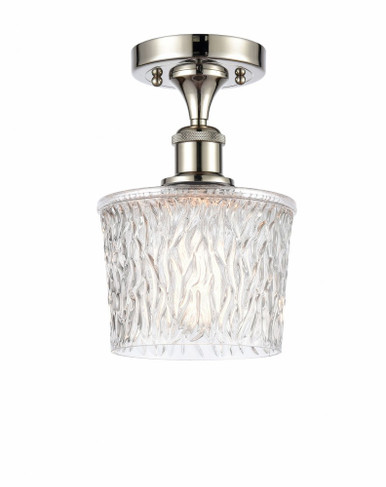 Niagra 1 Light 6.5 Inch Wide Industrial Semi Flush Mount by Innovations - 516-1C-G402