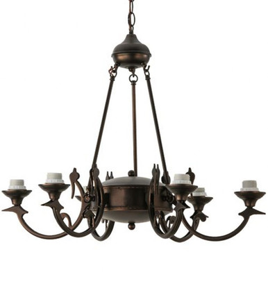 6 Light Chandelier Hardware by Meyda Tiffany 26946 - 26946