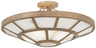 Istria 4 Light 22 Inch Wide Semi Flush Mount by Minka Metropolitan - N1884-788