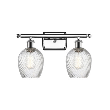 Salina 2 Light Bath Vanity 10.38 Inch Tall X 15.75 Inch Wide by Innovations - 516-2W-G292