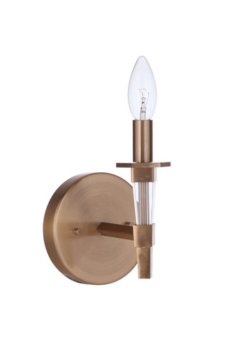 Tarryn 1 Light Candle Style Wall Sconce by Craftmade - 53261-SB