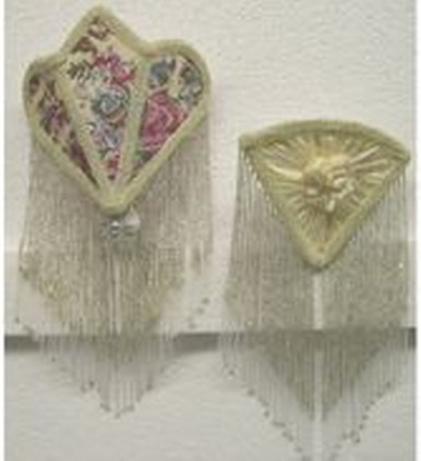 Fabric & Fringe 11 Inch Floral Night Light by Meyda Tiffany - 68563