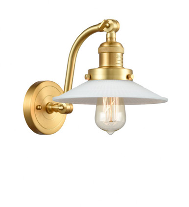 Halophane 1 Light Adjustable Wall Sconce 11.5X8.5 Inch Wide by Innovations - 515-1W-SG-G1