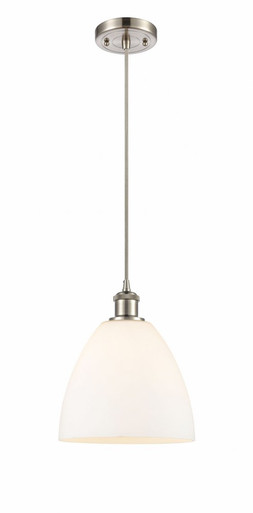 Bristol 1 Light Cord hung Mini Pendant 11.5 InchX9 Inch Wide by Innovations - 516-1P-SN-GBD-91