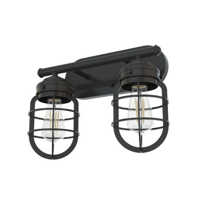 Starklake 2 Light Vanity Light by Hunter - 19043