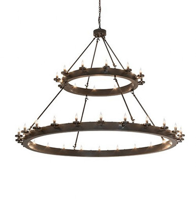 Loxley 36 Light 2 Tier Chandelier 58 x 72 Inches Wide by Meyda Tiffany - 259209