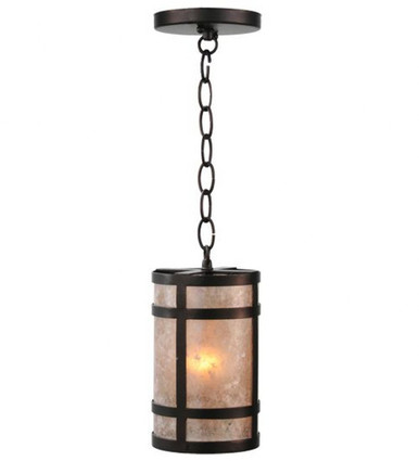 Black Dog 1 Light Mini Pendant 10 x 5 Inches by Meyda Tiffany - 142482