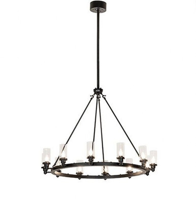 Loxley Cayuga 12 Light Chandelier 38 x 46 Inches Wide by Meyda Tiffany - 251794