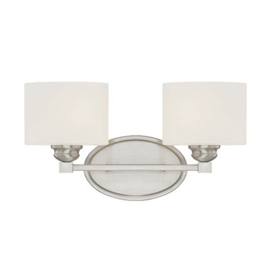 Kane 2 Light Vanity Light 16 Inch Wide by Savoy House - 8-890-2