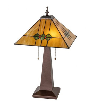 Martini Mission 2 Light Table Lamp 24 x 18 Inch by Meyda Tiffany - 124521