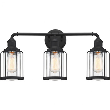 Ludlow 3 Light Vanity Light by Quoizel - LUD8624EK