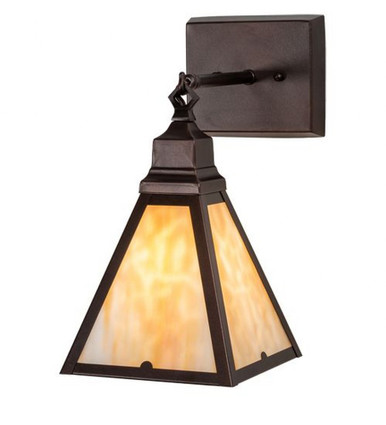 Arnage 1 Light Wall Sconce 13.25 x 7 Inches by Meyda Tiffany - 219228
