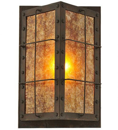Vostok 1 Light Wall Sconce 14 x 9 Inches by Meyda Tiffany - 116265