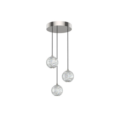 Marni 16W 3 LED Medium Pendant by Alora - MP321203